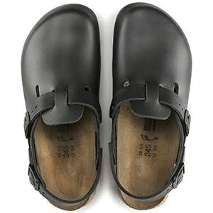 Women's Birkenstock &Tokyo Super Grip& Clog - 6-6.5US / 37EU B / Black Leather