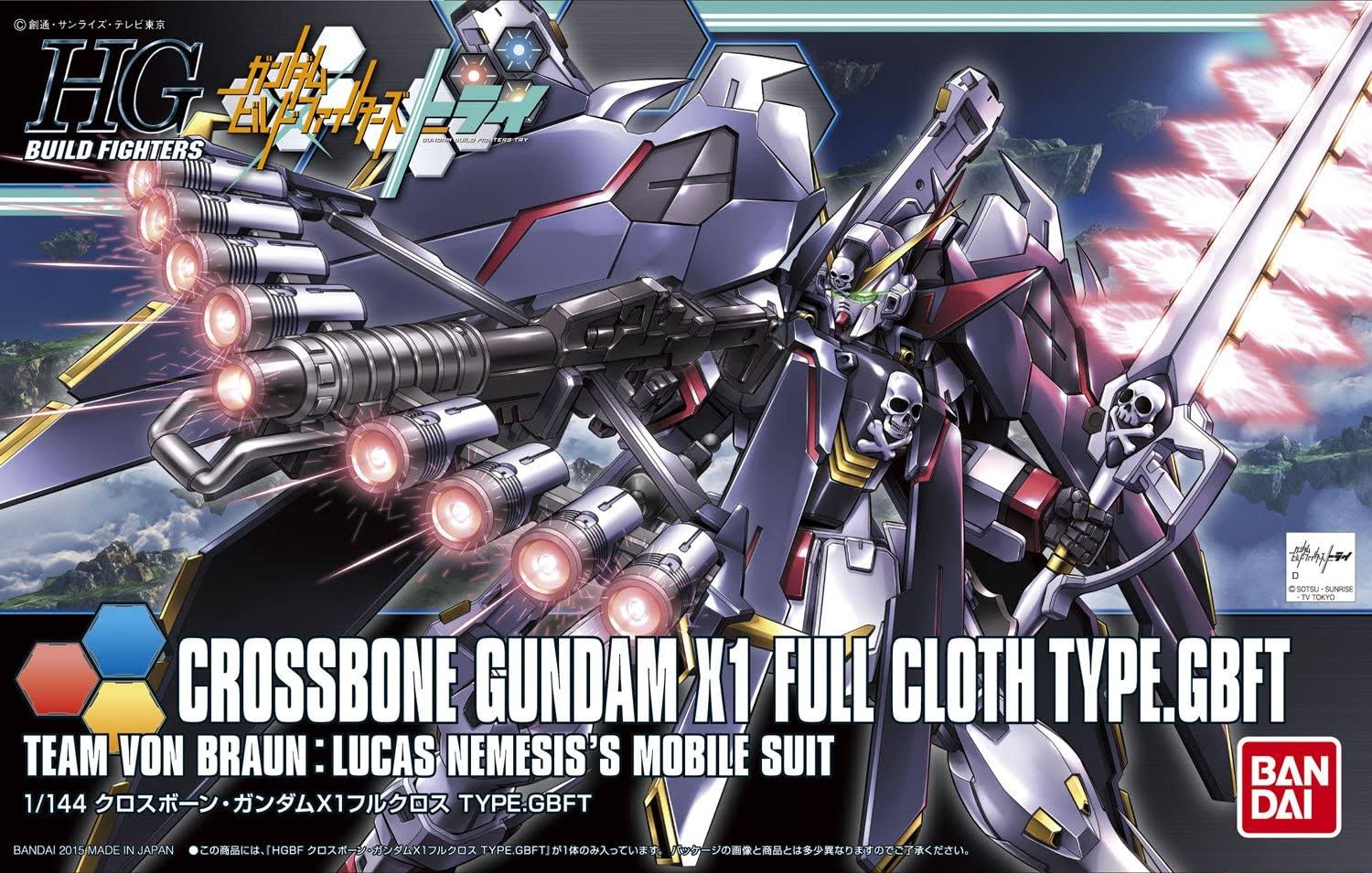 1/144 Crossbone Gundam X1 Full Cloth Ver. GBF