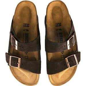 Birkenstock Arizona (41 Narrow Mocha Suede)