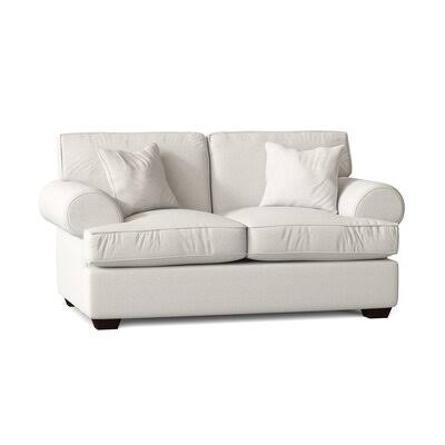 Workington 67x22 Rolled Arm Loveseat Body Fabric: Bevin Natural
