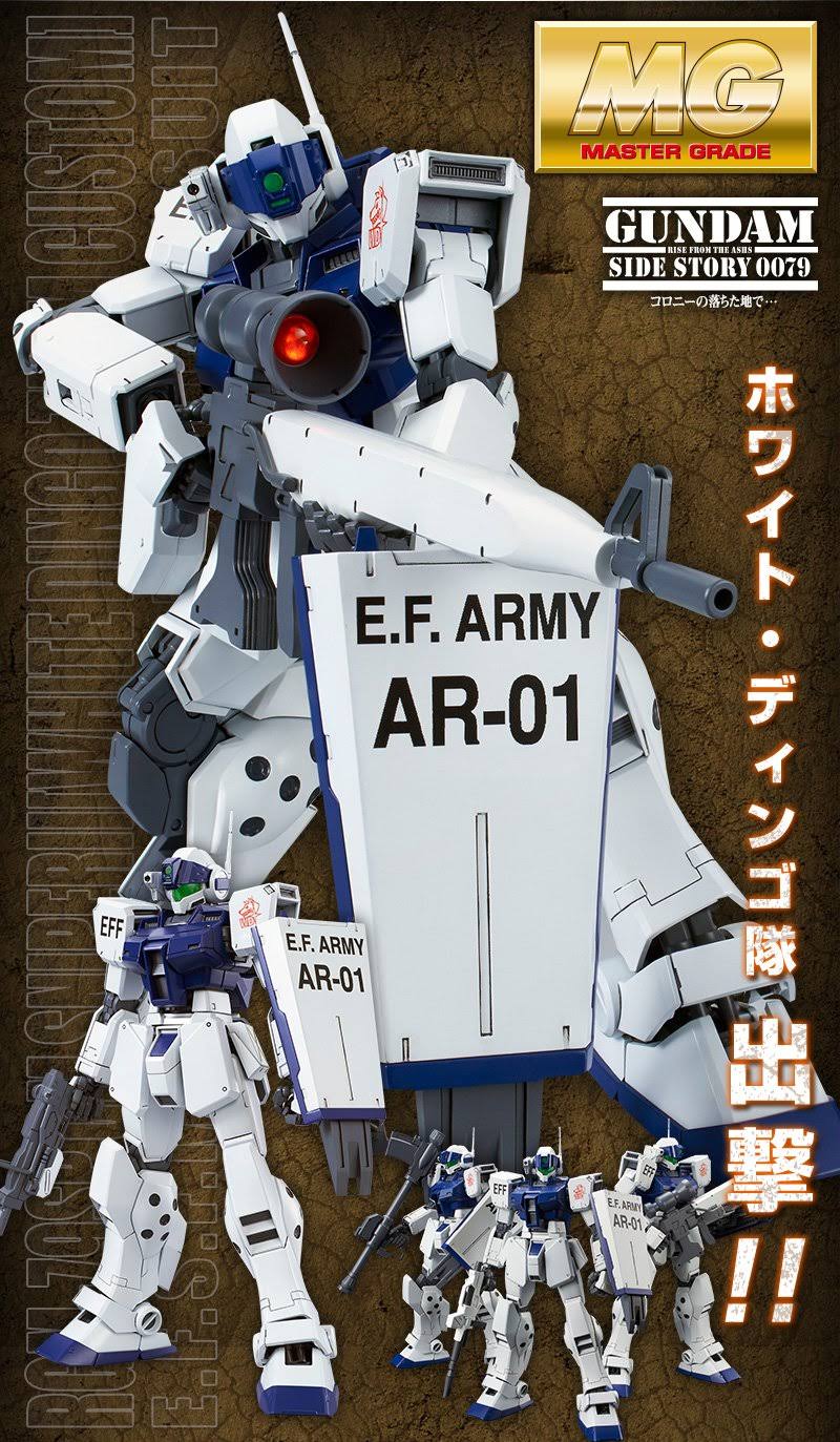 Bandai mg RGM-79SP GM Sniper II (White Dingo Team Custom) 1/100