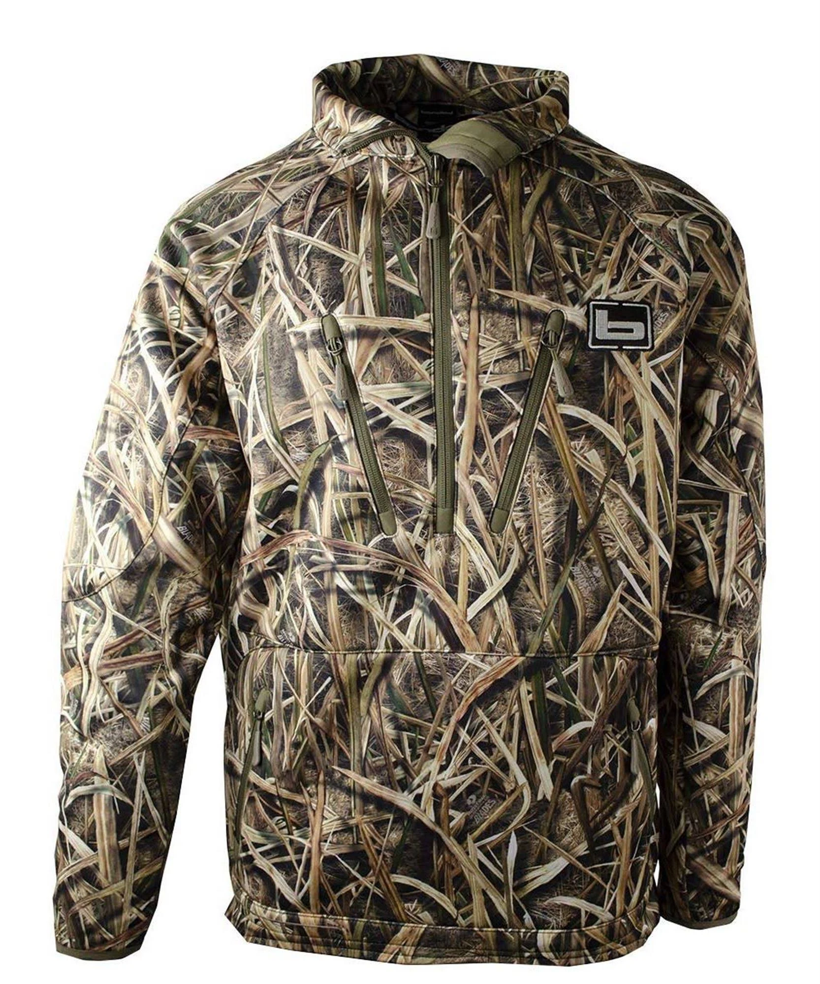 Banded Heavy Tec Fleece 1/2 Zip Pullover, Size: XS, Realtree Max 5