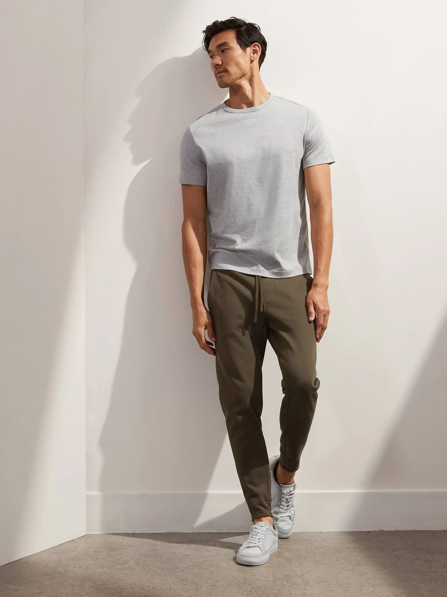 Banana Republic Men's French Terry Jogger Cargo Green Size XL