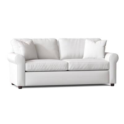 Wolsingham 82x22 Rolled Arm Sofa Body Fabric: Spinnsol Optic White