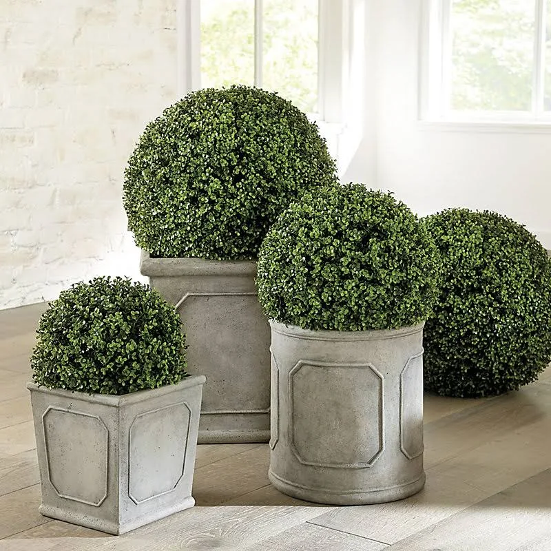 Faux Boxwood Planter Filler 21.5x22 - Ballard Designs