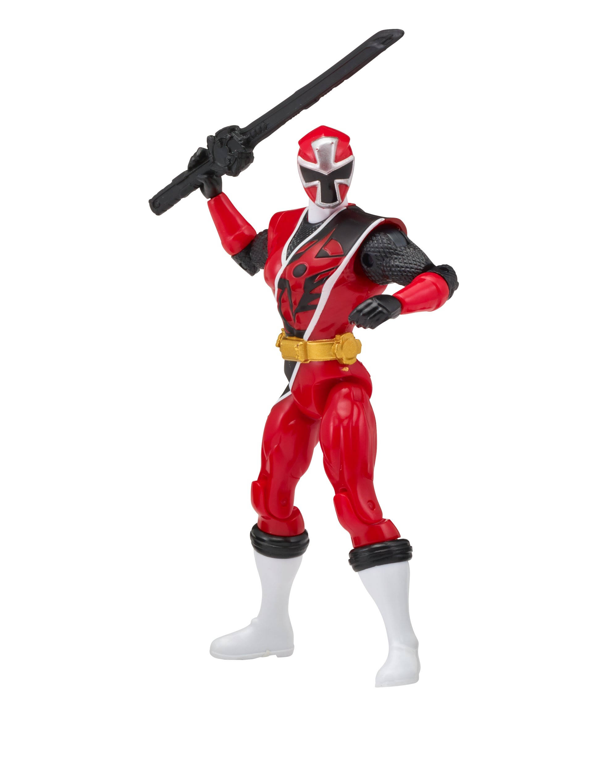 Power Rangers Super Ninja Steel Hero Action Figure, Red Ranger