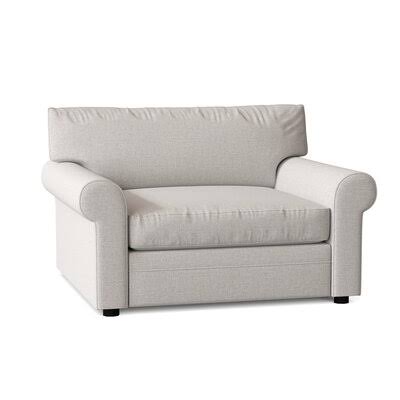 Birch Lane Newton 49x22 Wide Armchair Body Fabric: Sustain Dursky Ivory
