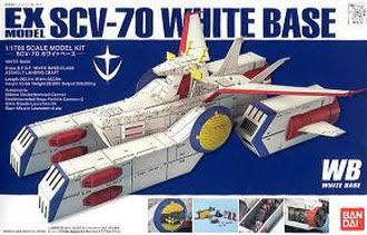Bandai EX Model 1/1700 White Base (Mobile Suit Gundam)