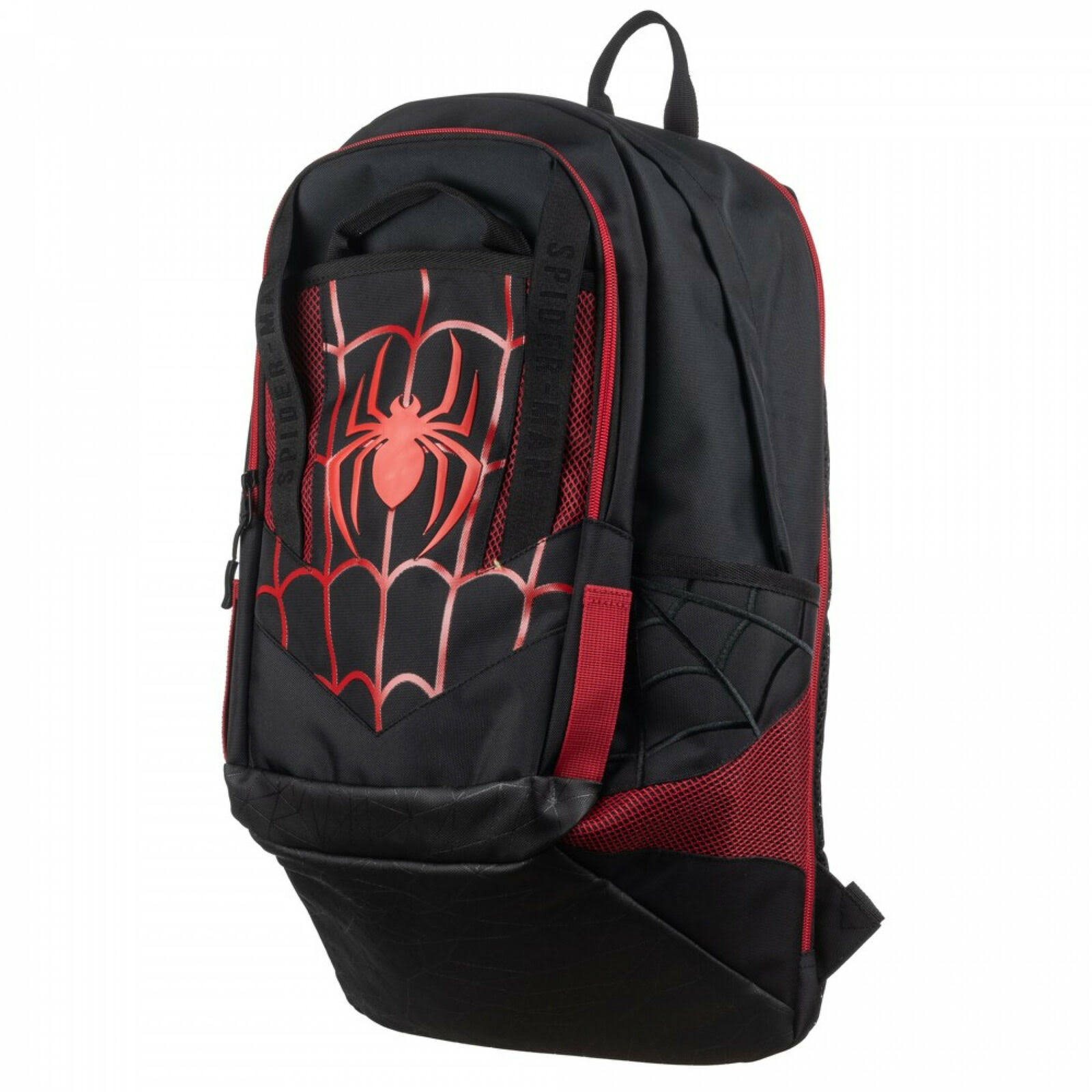Spider-Man Black and Red Laptop Backpack