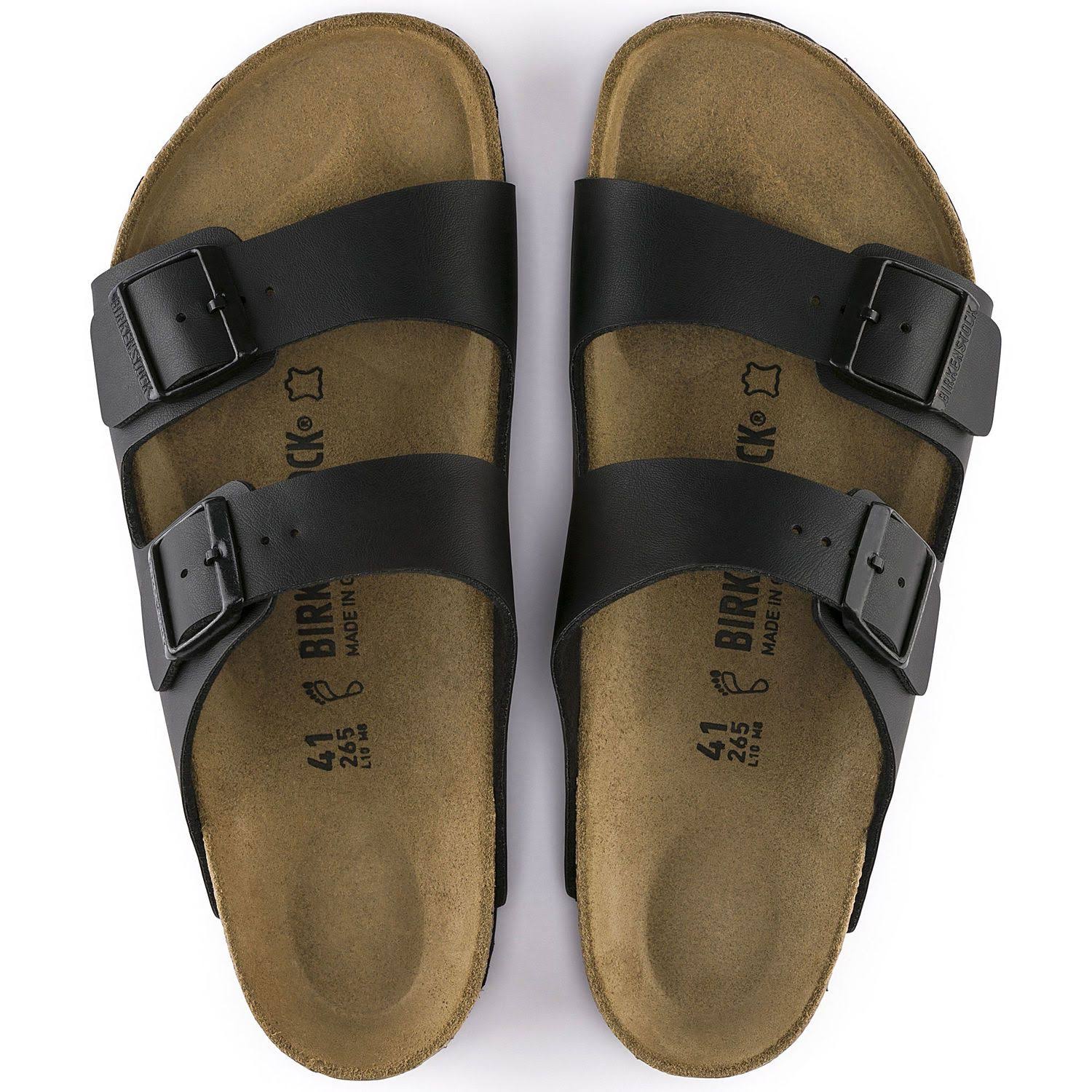 Birkenstock Women's Arizona Sandals, Black, 8