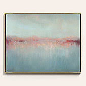 Morning Blush Framed Canvas 36x22 x 46x22 - Ballard Designs