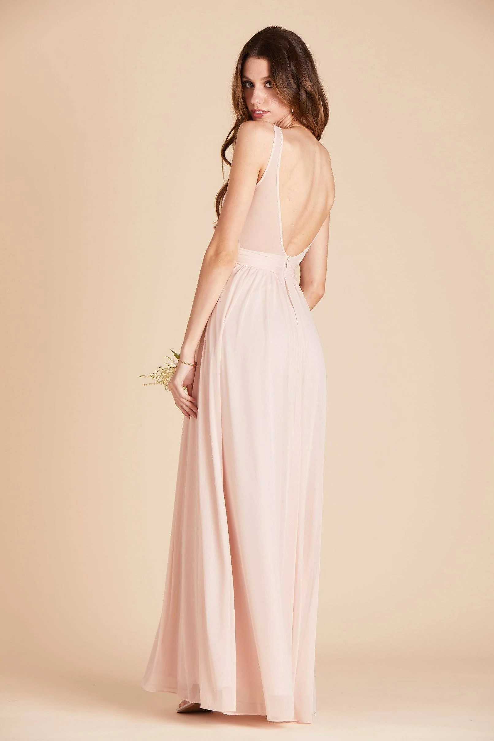 Birdy Grey Jan Bridesmaid Dress in Pale Blush 3XL / Pale Blush