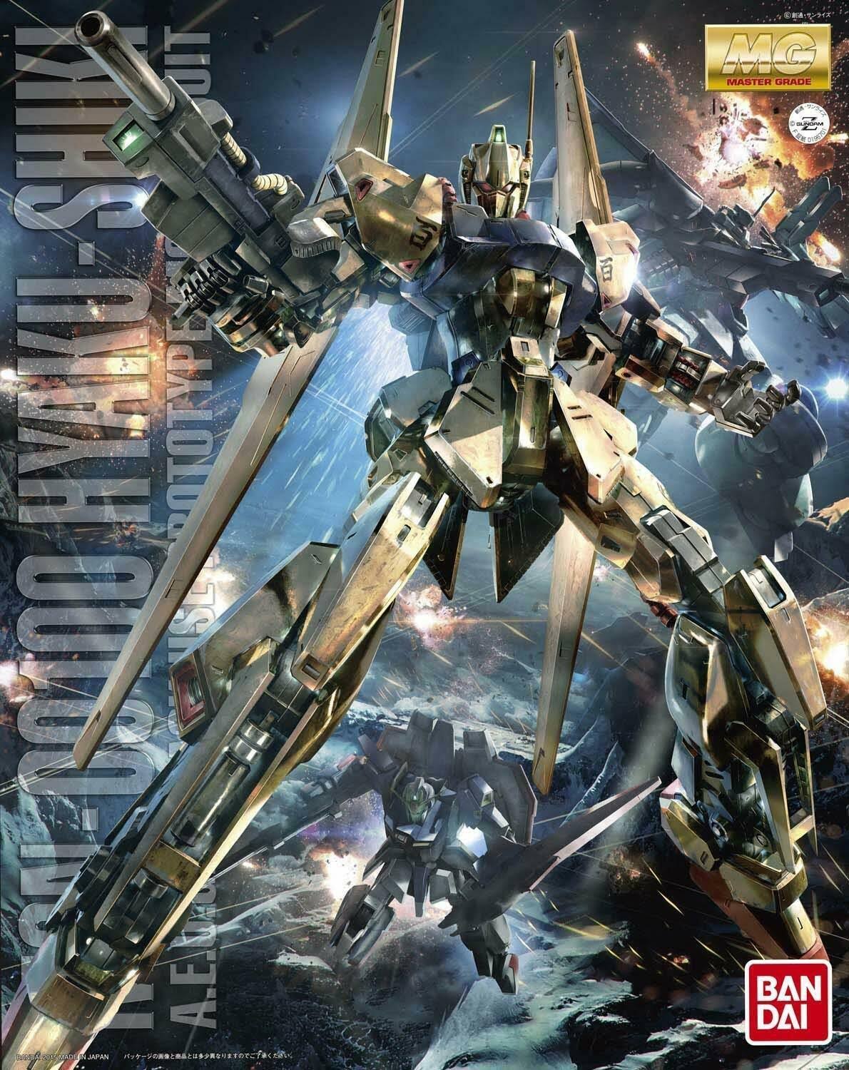 Gundam mg 1/100 HYAKU Shiki Ver.2.0