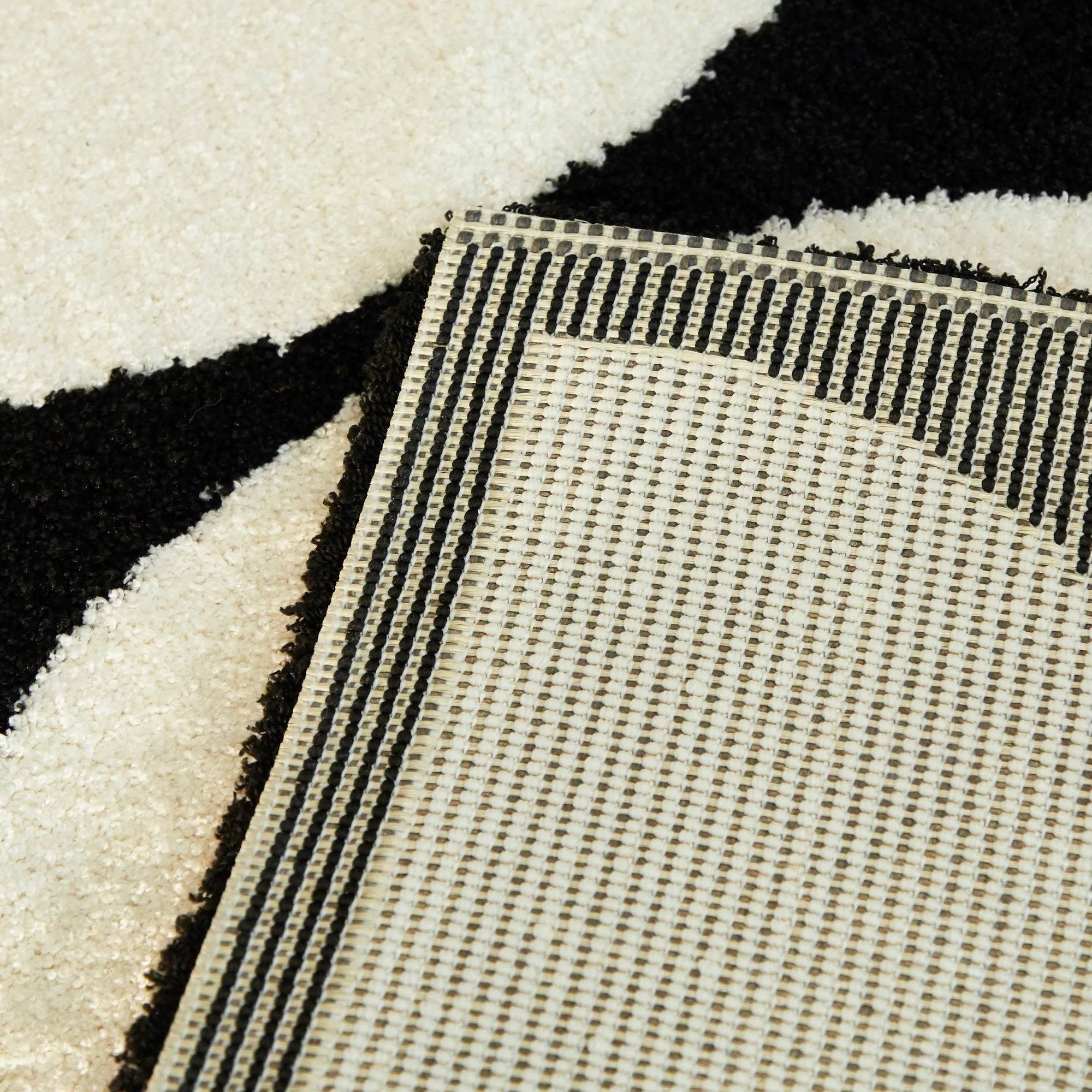 Balta Bartholdi White 8 ft. x 10 ft. Modern Geometric Area Rug