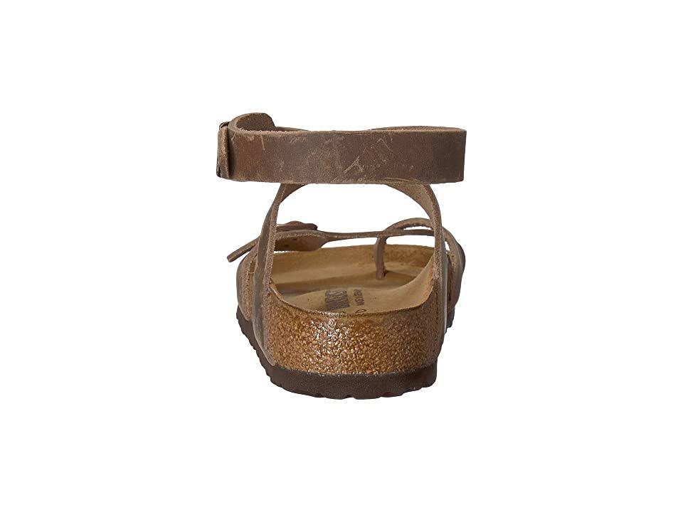 Birkenstock Women's Yara Oiled Leather Tobacco / 41 - Regular