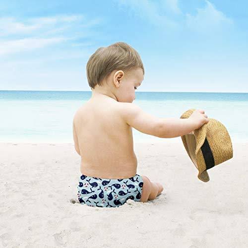 Bambino Mio, Reusable Swim Nappy, Whale Wharf, 2 Years+