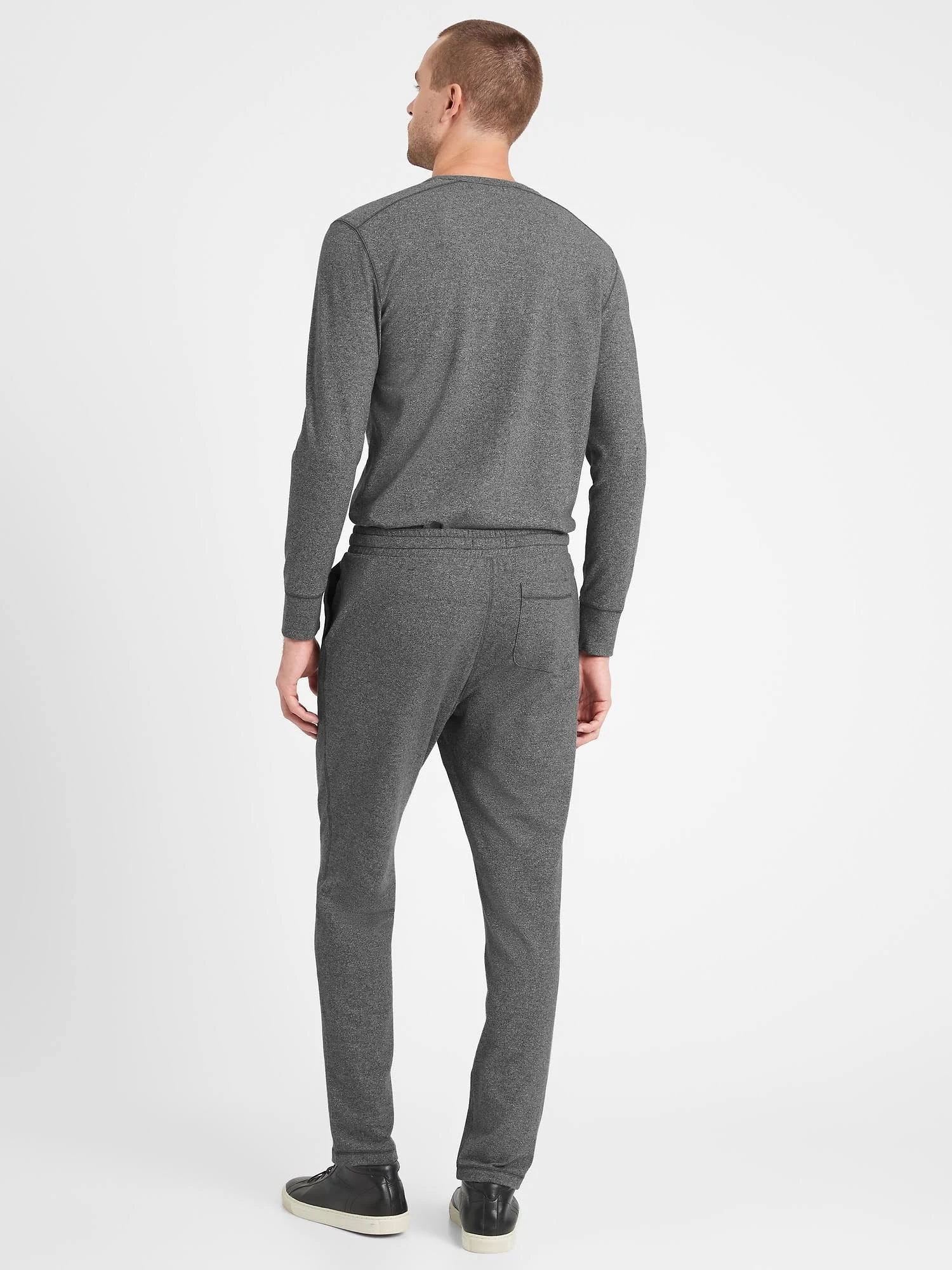 Banana Republic Men's Cozy Lounge Pant Charcoal Gray Tall Size M