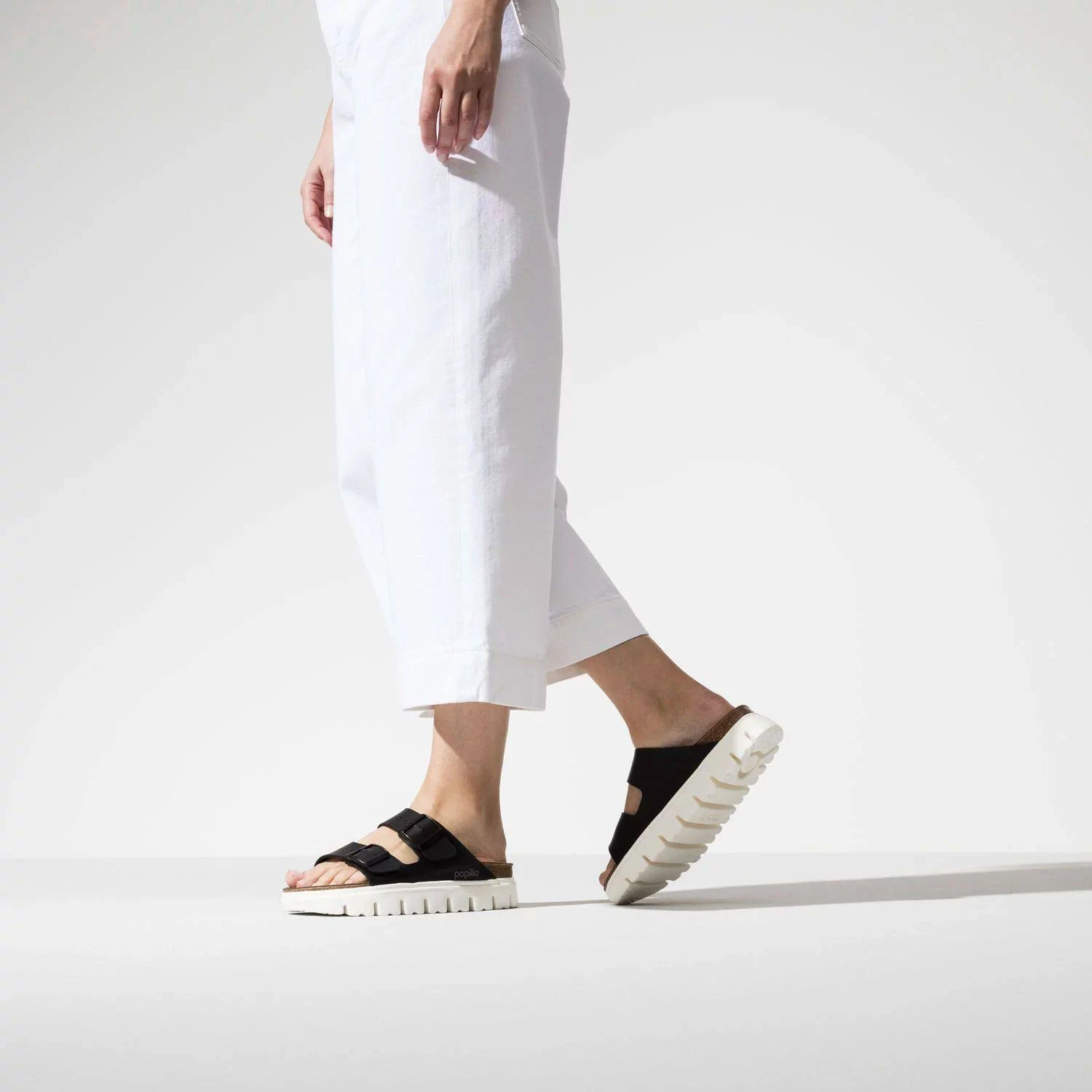 Birkenstock Women's Arizona Chunky Slide - 41 Narrow - Black