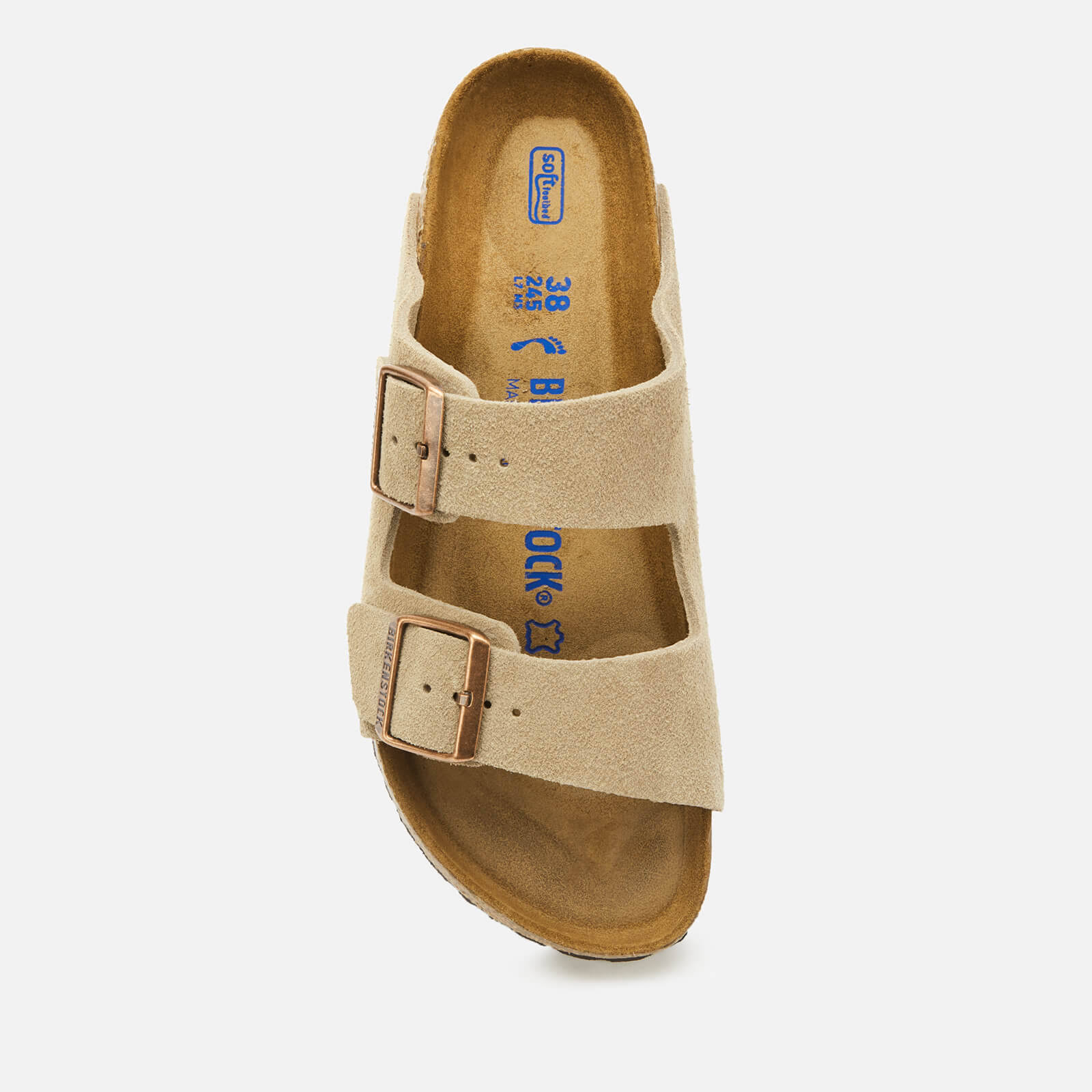 Birkenstock Arizona Taupe Suede - Taupe 35 Medium