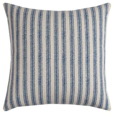 Weimar Cotton Throw Pillow Cover Color: Indigo