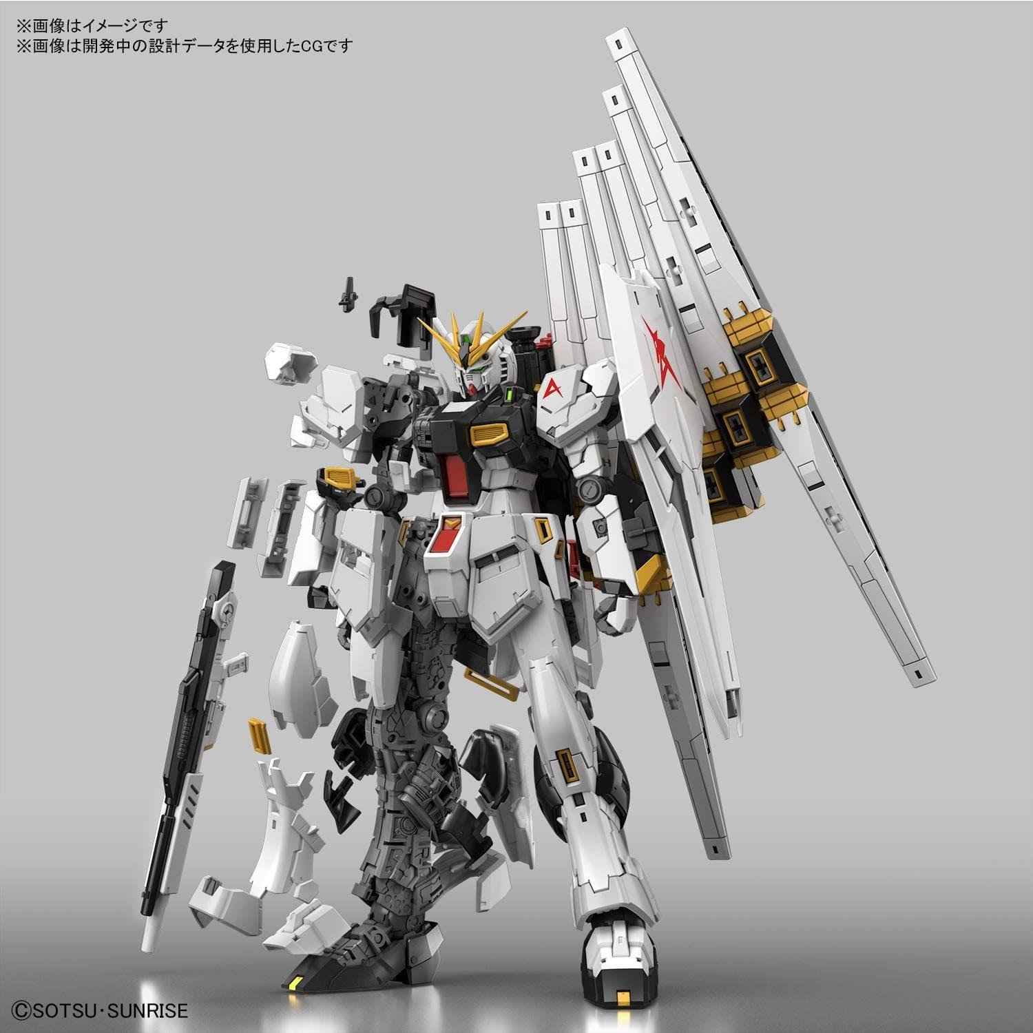 Char&s Counterattack Nu Gundam 1/144 RG Model Kit