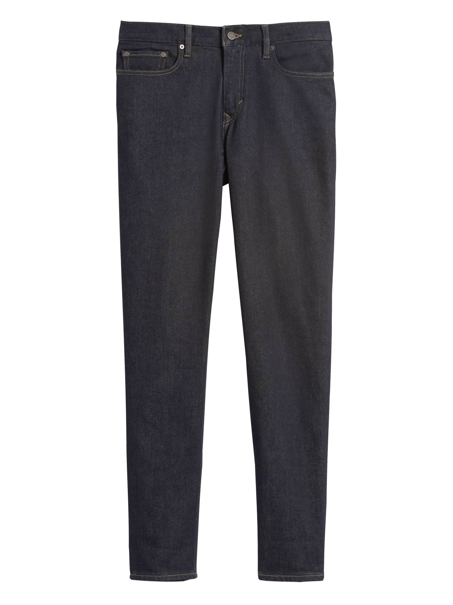Banana Republic men's Slim Legacy Jean Rinse Dark Wash Size 38W 34L