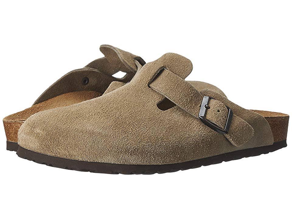 Birkenstock Boston Clog - 38 - Taupe Suede