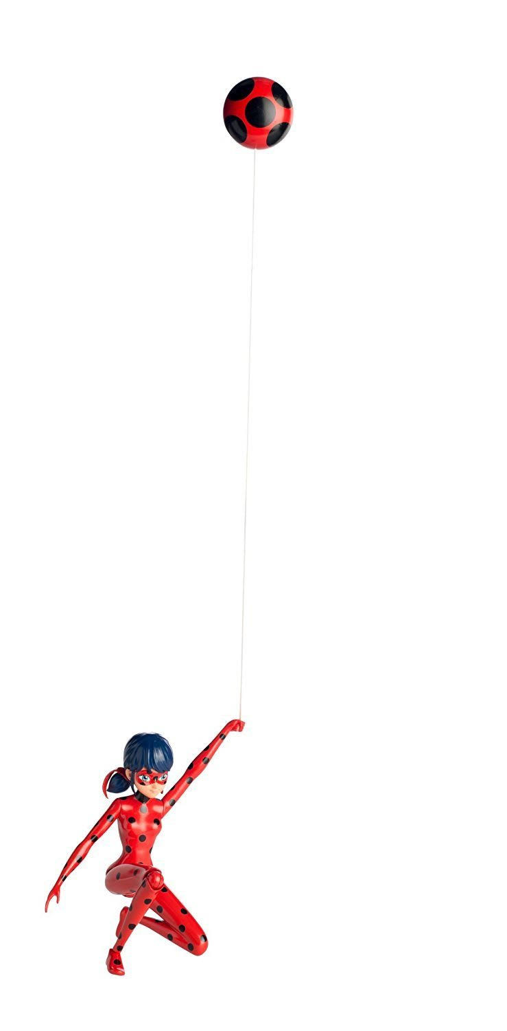 Miraculous 39731 19 cm Ladybug Jump and Fly Feature Figure