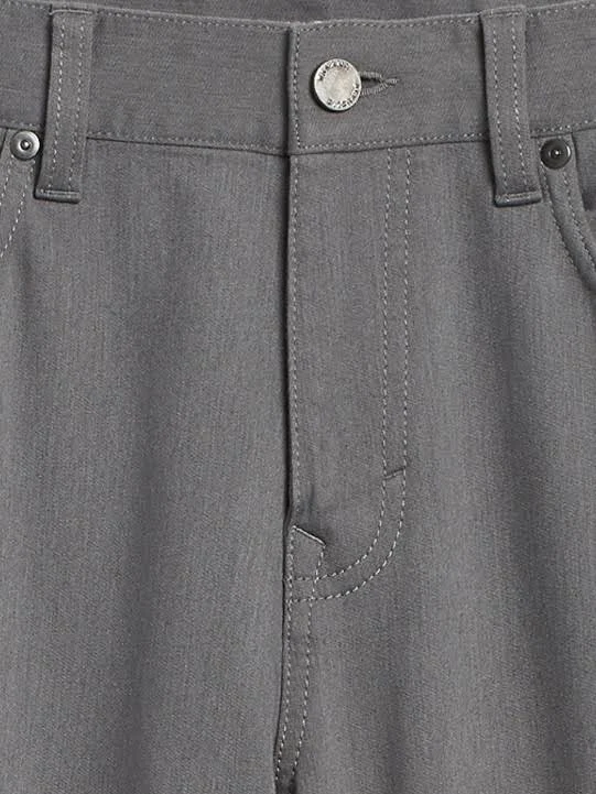 Banana Republic Men's Skinny Heathered Traveler Pant Smoke Gray Size 34W 30L