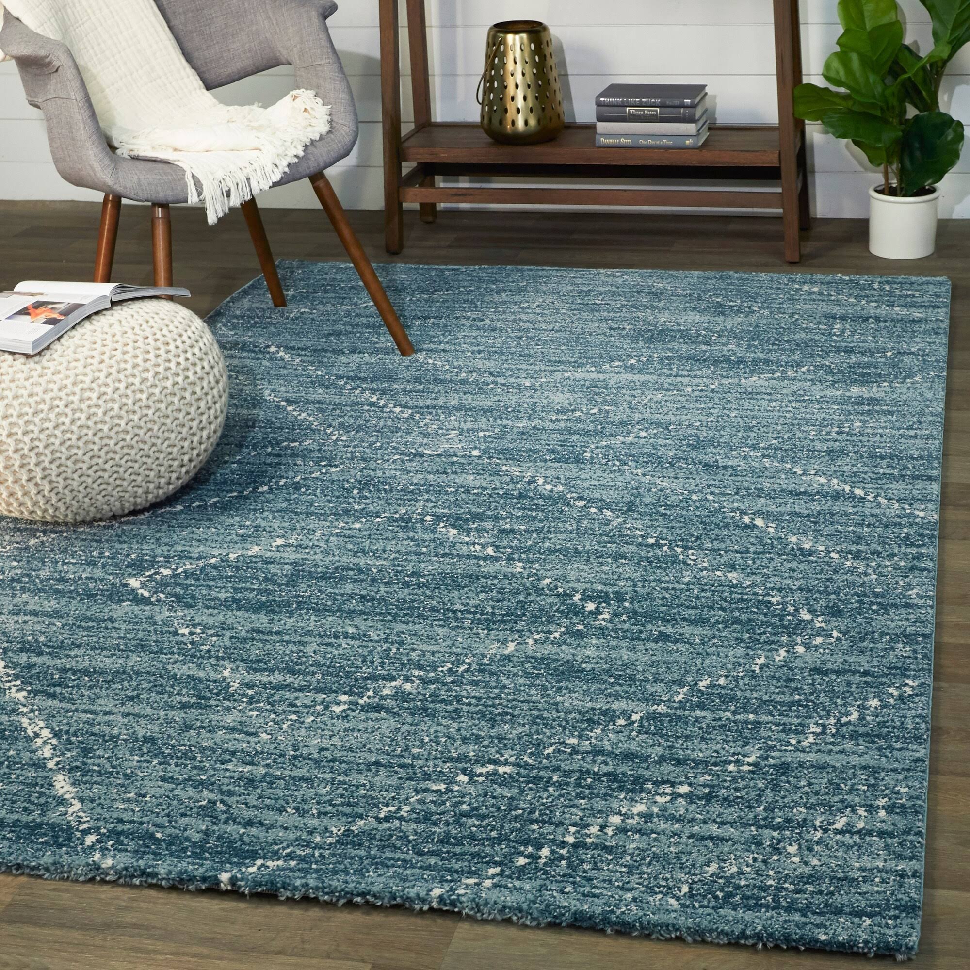 BALTA Sienna Grey 7 ft. x 9 ft. Geometric Area Rug