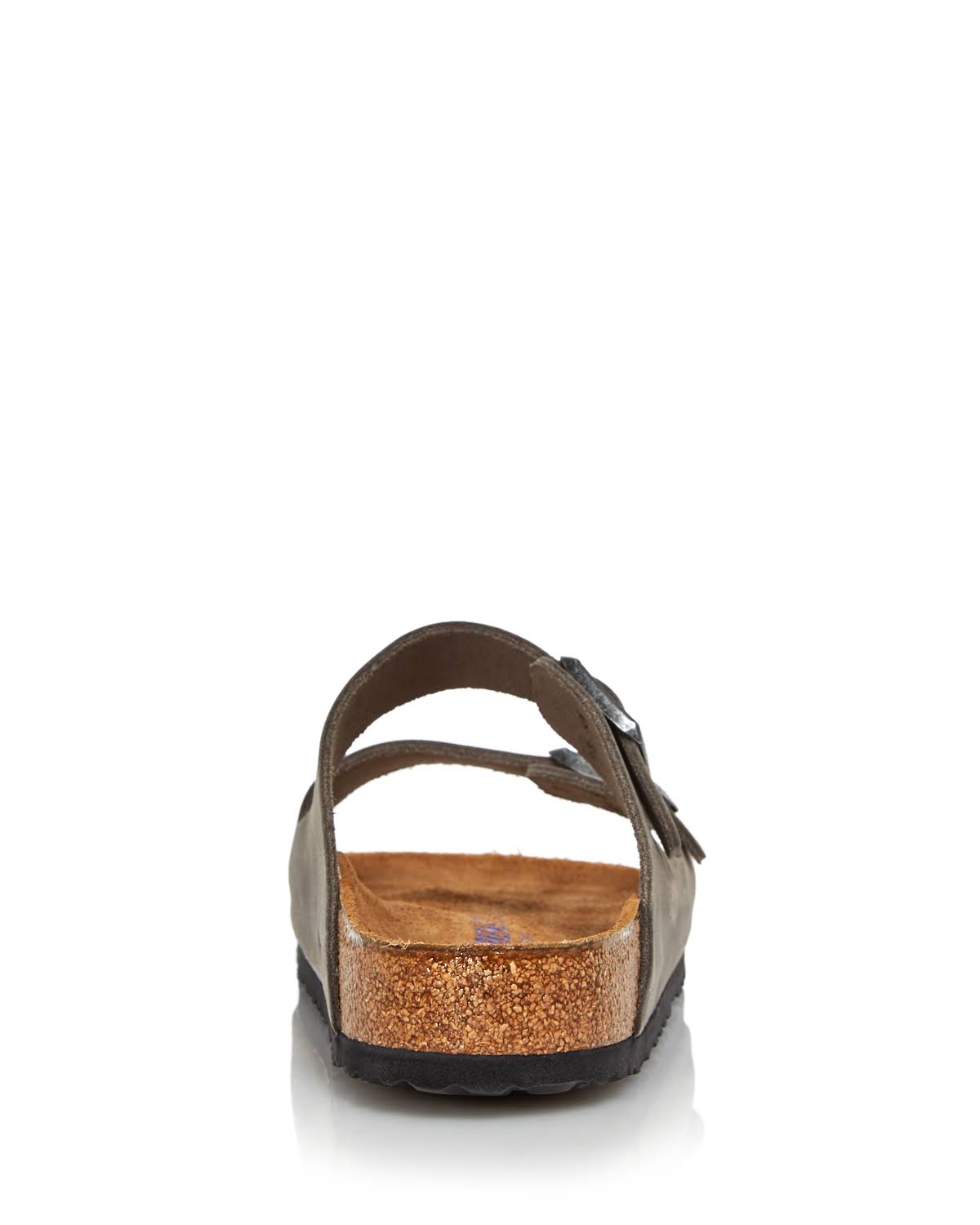 Birkenstock Arizona Soft Footbed (43 Iron Oiled Leather)