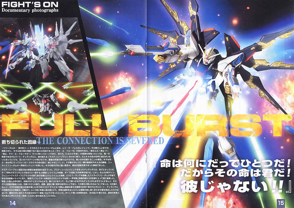 mg 1/100 Strike Freedom Gundam (Full Burst Mode)