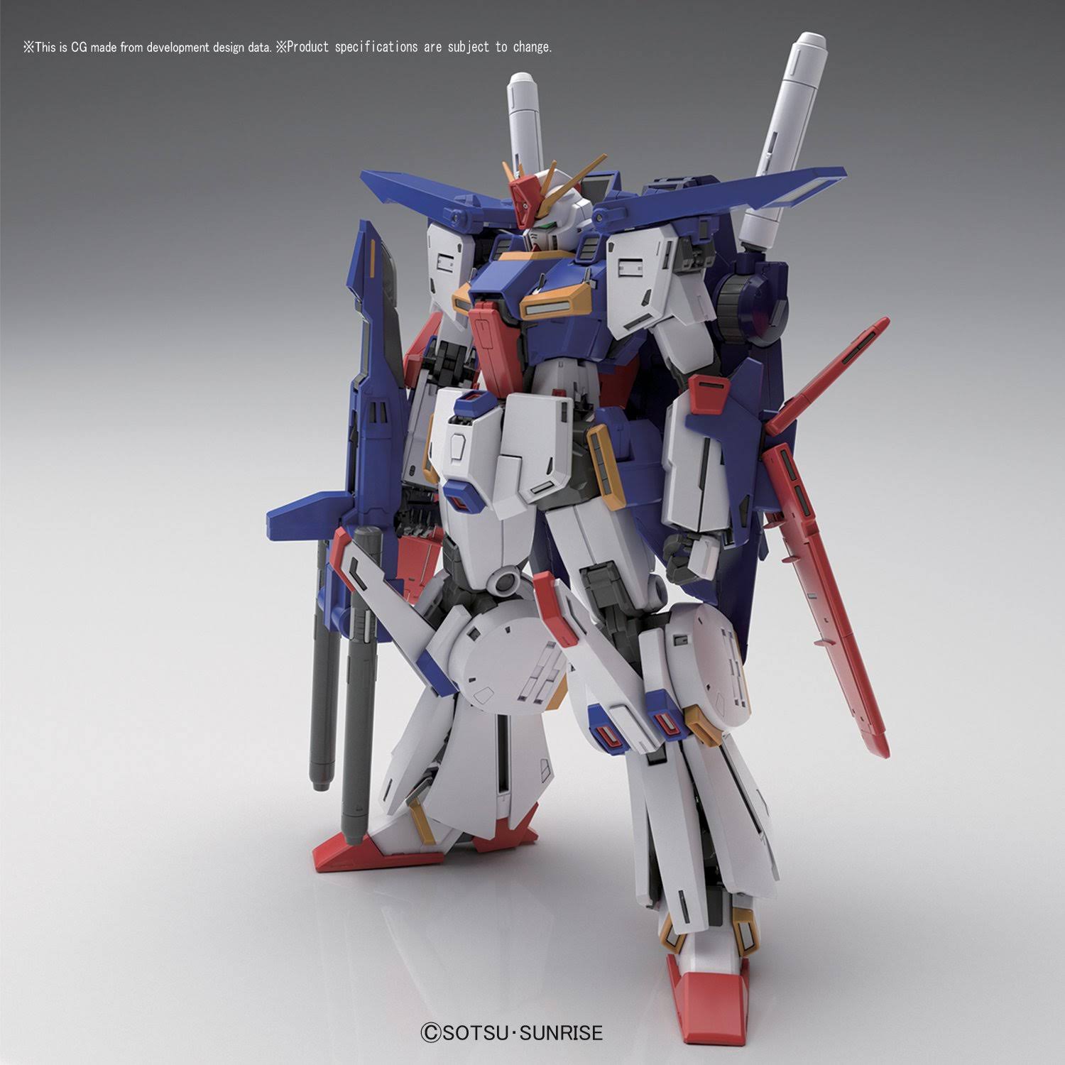 Gundam mg 1/100 ZZ Gundam (Ver. Ka) Model Kit