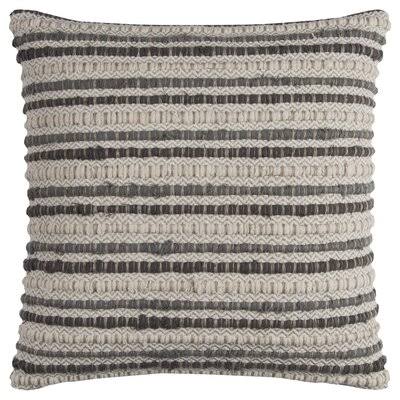 Allentown Throw Pillow Cover & Insert Color: Gray
