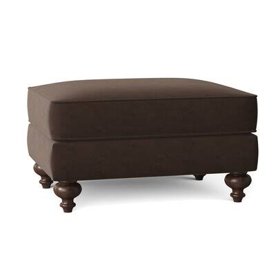 Durham 37x22 Rectangle Standard Ottoman Body Fabric: Belsire Chocolate