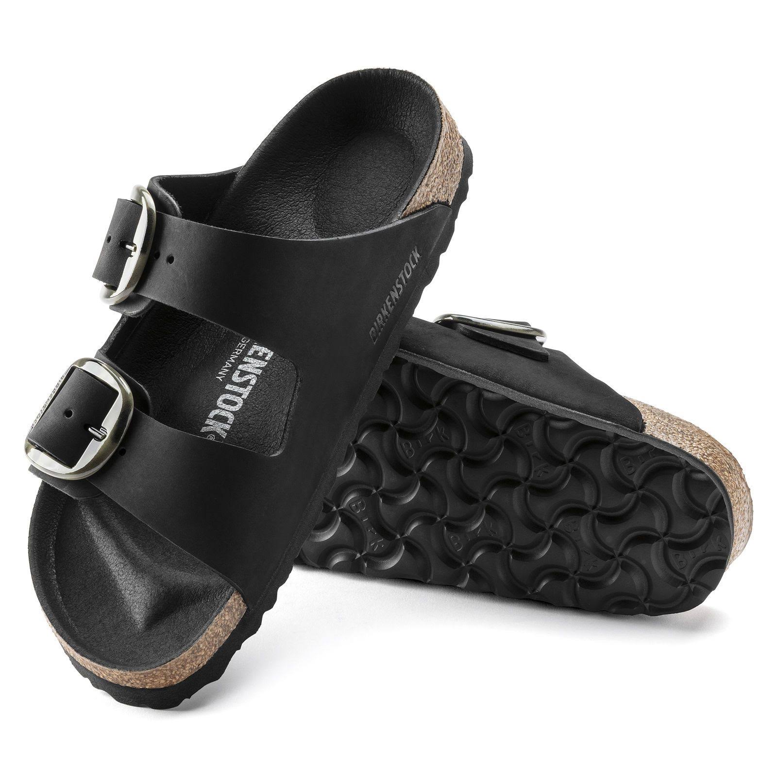 Birkenstock Women's Arizona Big Buckle Oiled Leather Cognac
