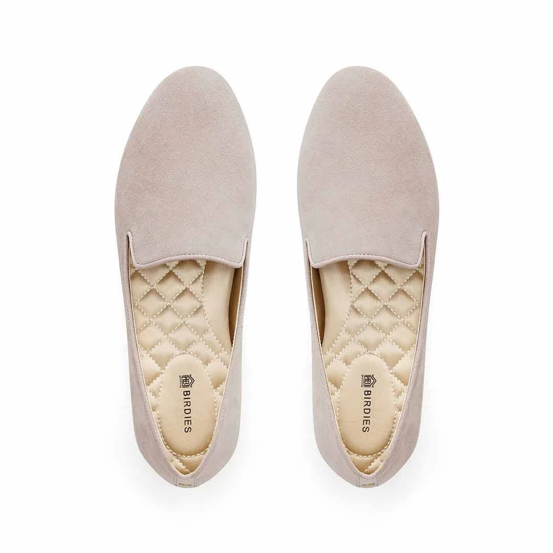 Birdies The Starling - Slate Gray Flats, Size 5, Suede