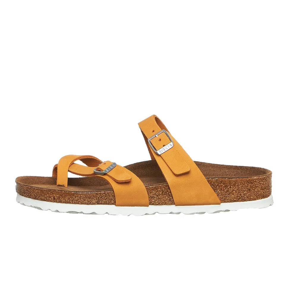 Birkenstock W Mayari Soft Nubuck - Apricot - US 11 - Women