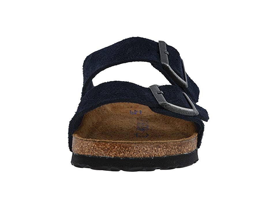 Birkenstock Arizona Soft Footbed Suede Sandal Night 45 Black