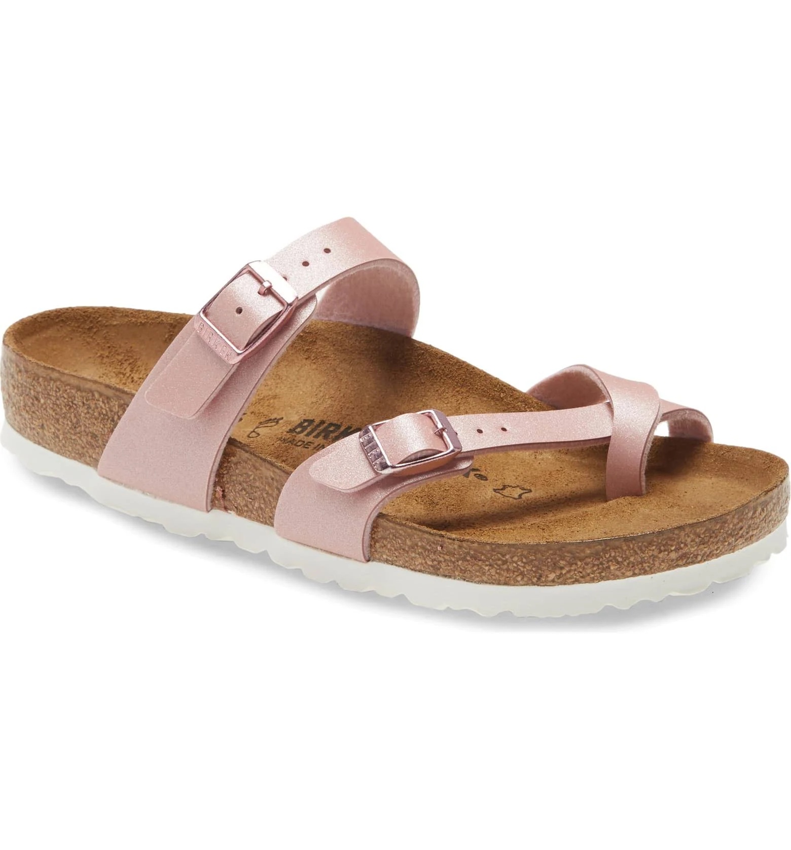 Birkenstock Mayari Birko-Flor Icy Metallic Old Rose / 40 / Regular