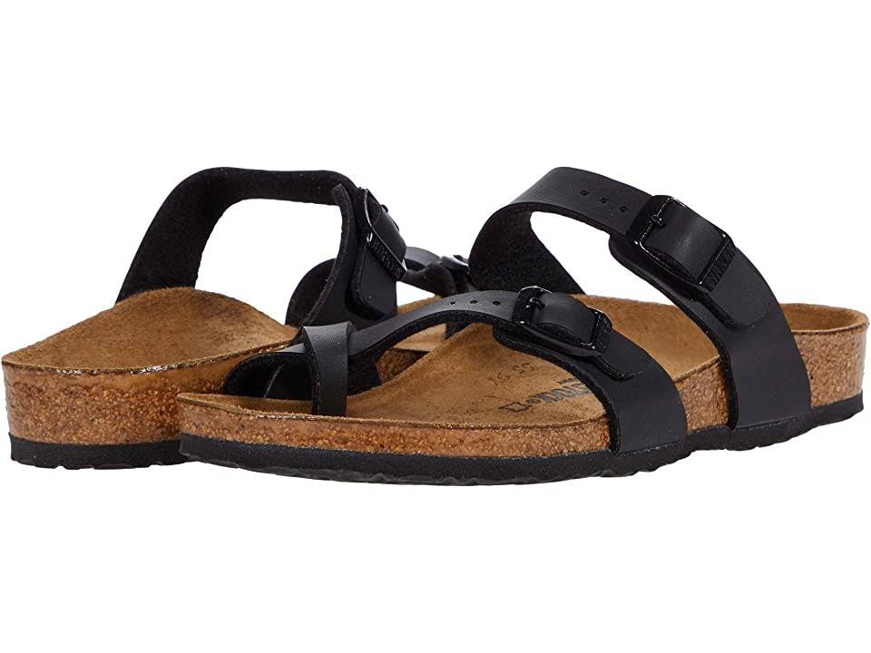 Birkenstock Kids& Mayari (30 Narrow Black Birko Flor)