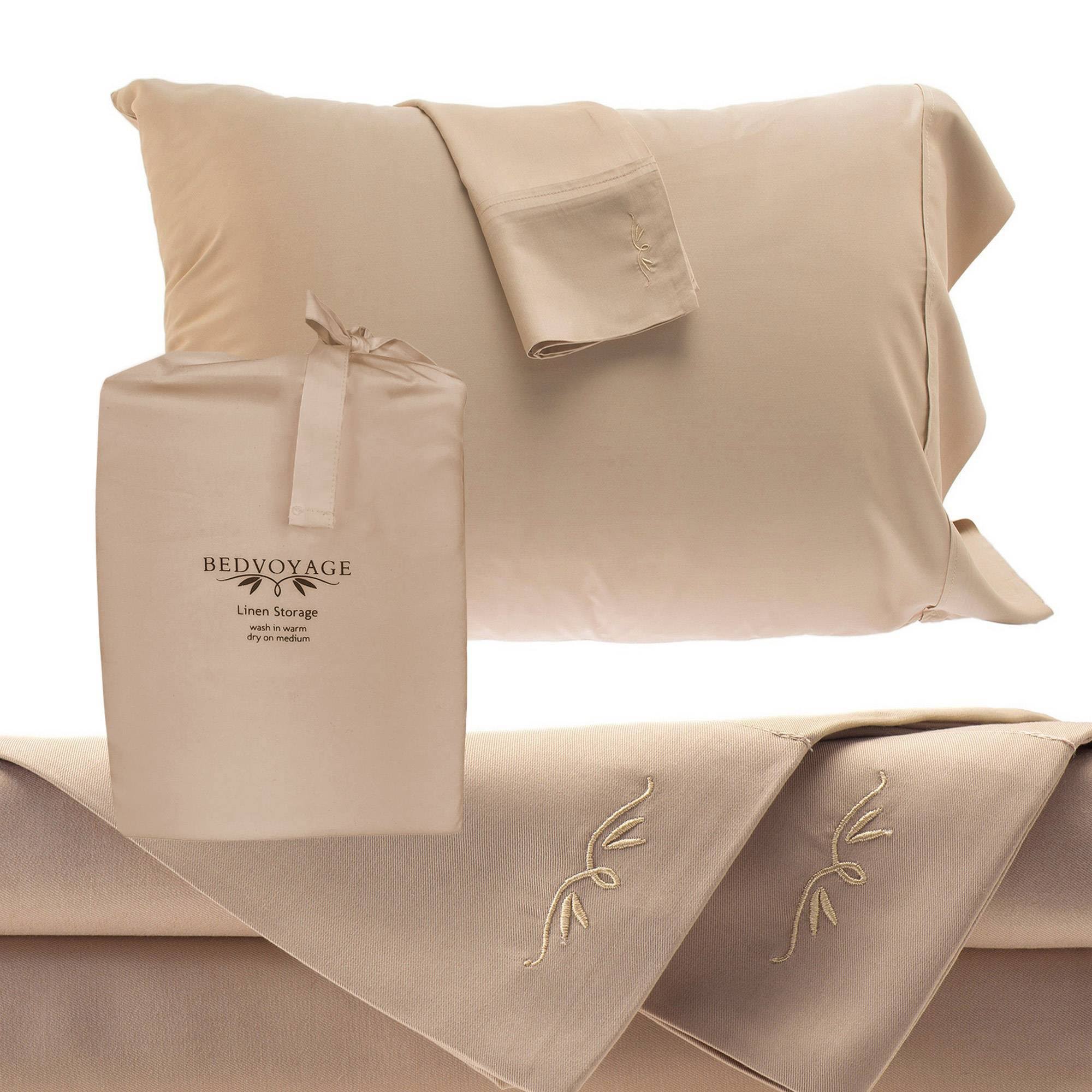 BedVoyage Bamboo Sheet Set (Champagne - Full)