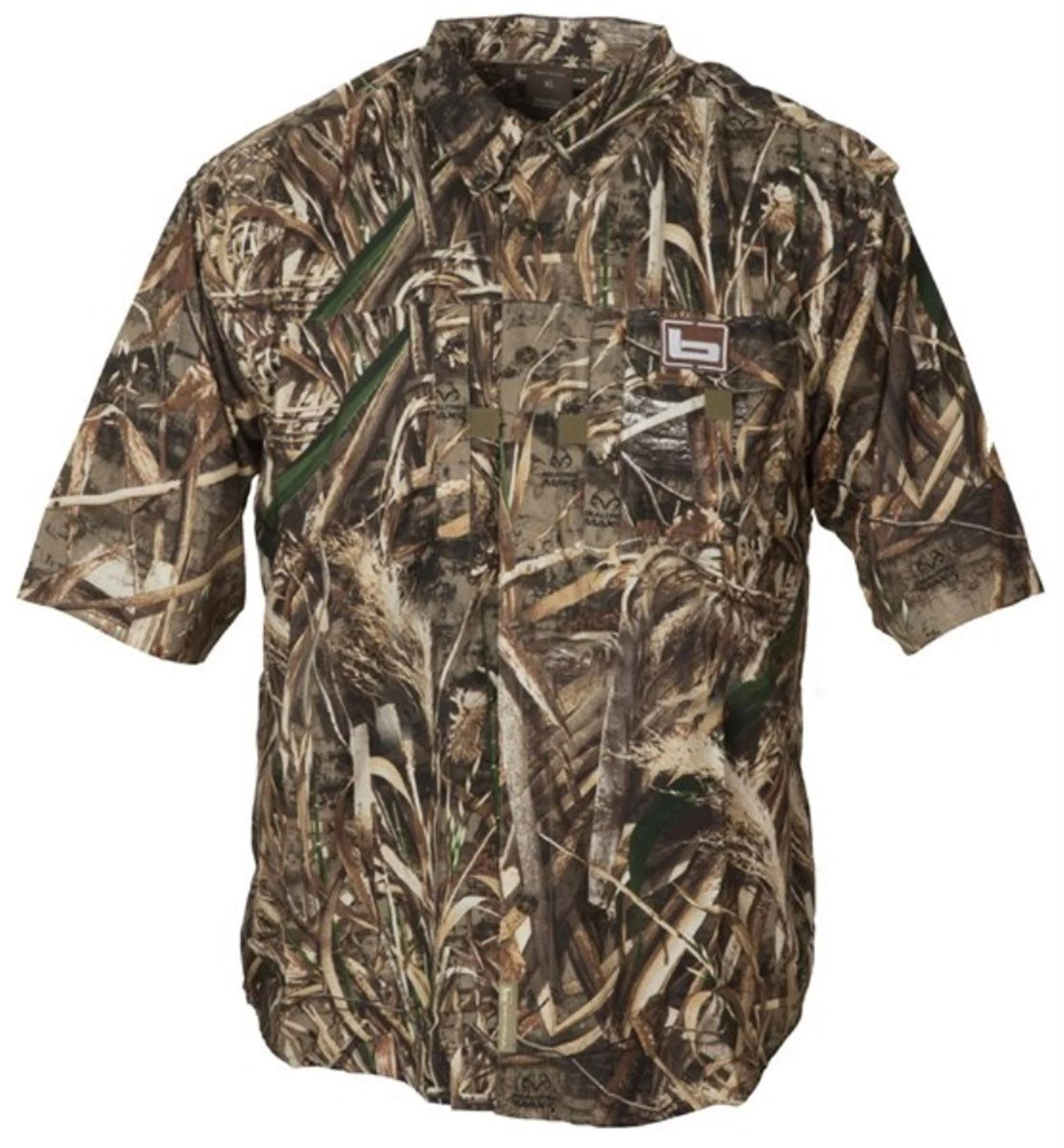 Banded Lightweight Short Sleeve Hunting Shirt, Size: XL, Realtree Max 5