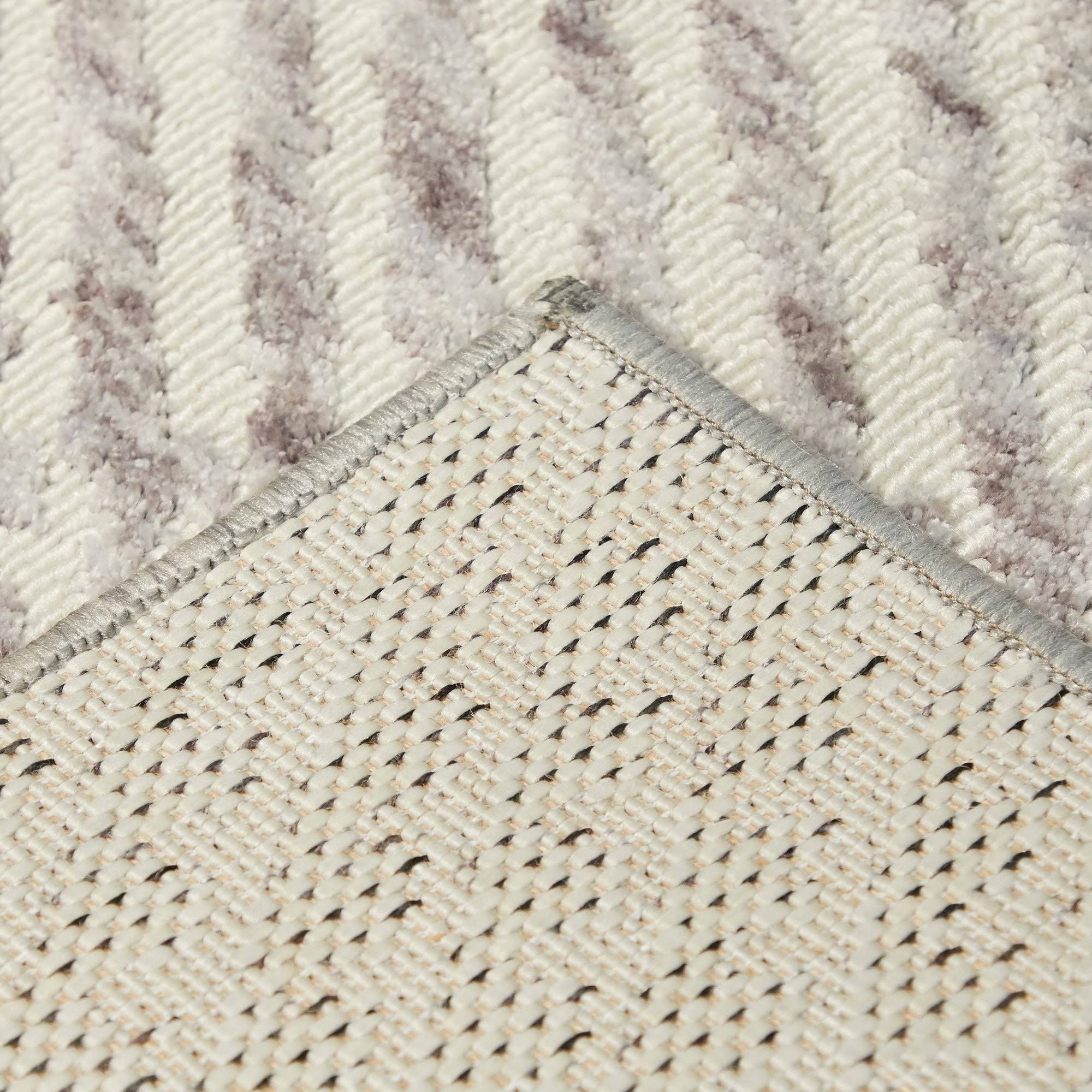 BALTA Whitaker Grey 5 ft. x 7 ft. Abstract Area Rug