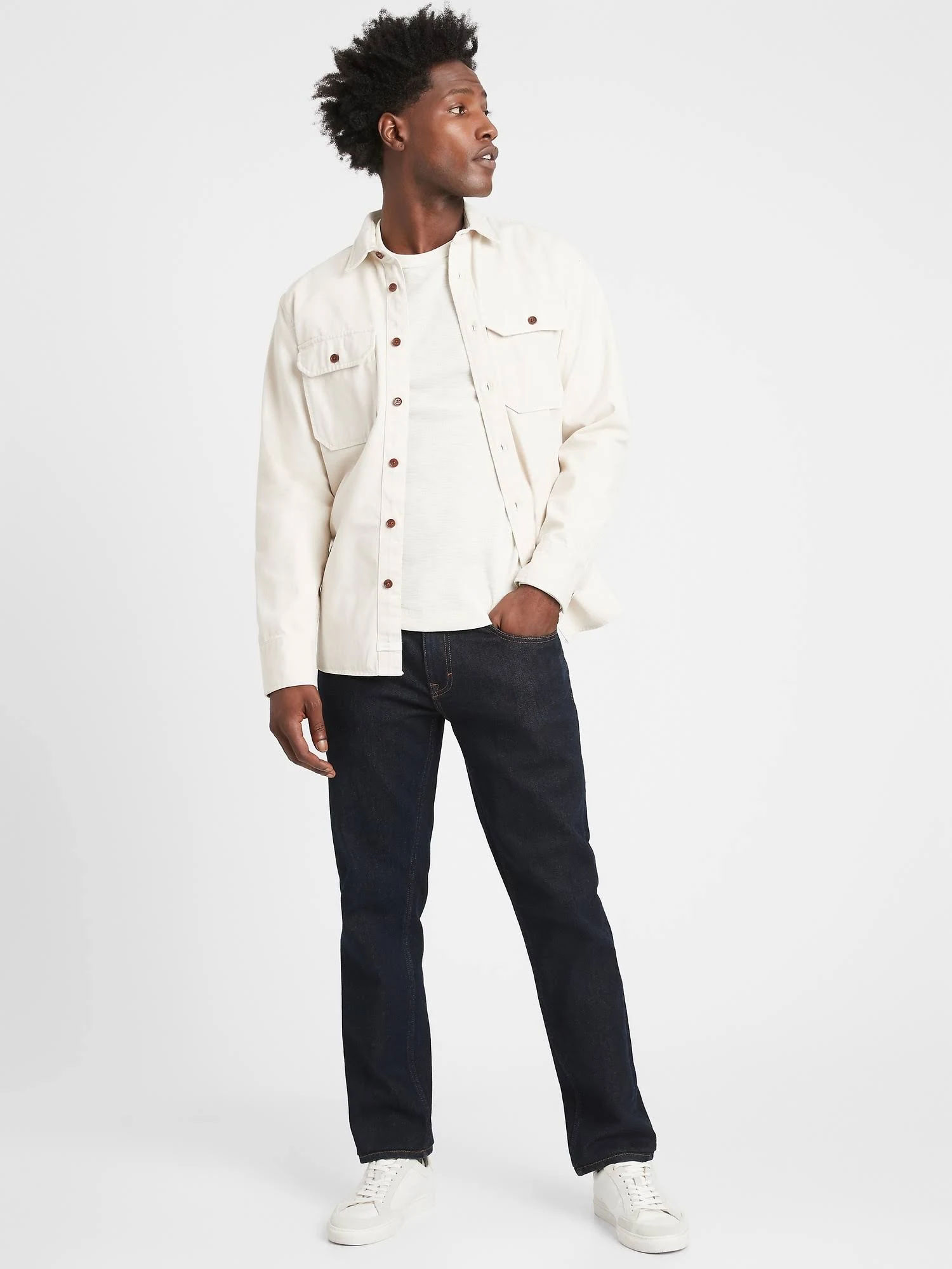 Banana Republic Men's Straight Legacy Jean Rinse Dark Wash Size 30W 30L