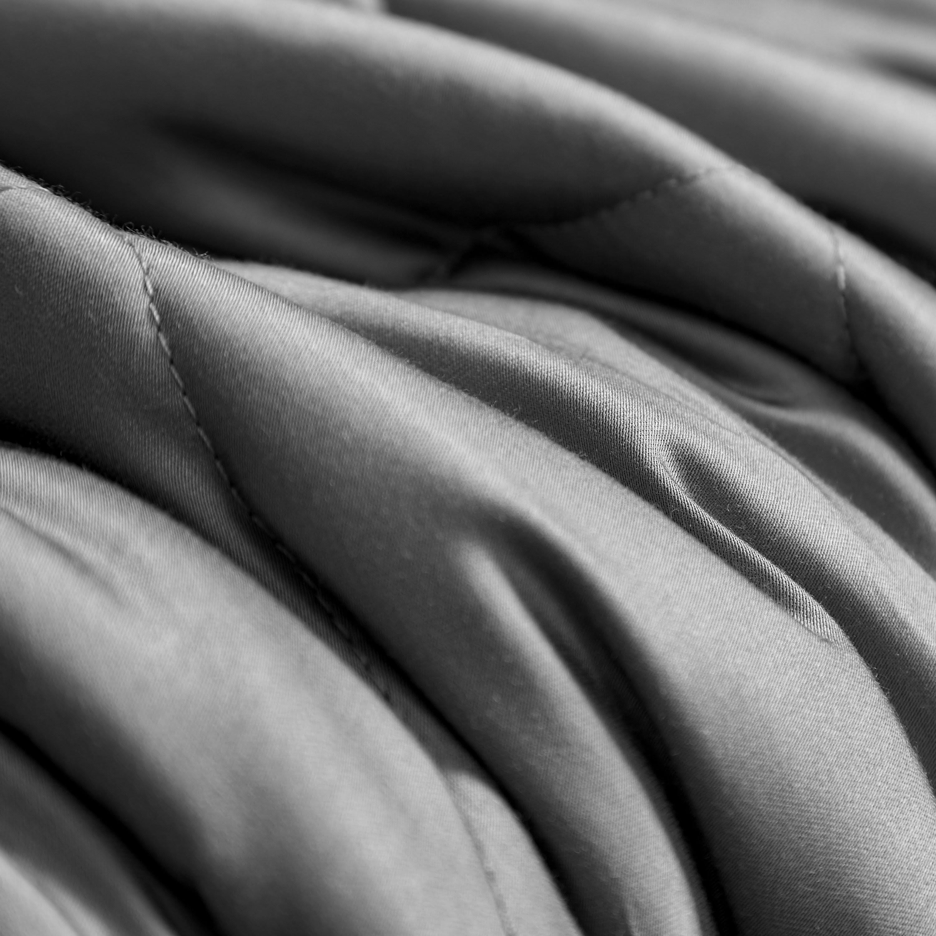 Rejuve Rayon from Bamboo Weighted Blanket Throw, Green, 12 lbs