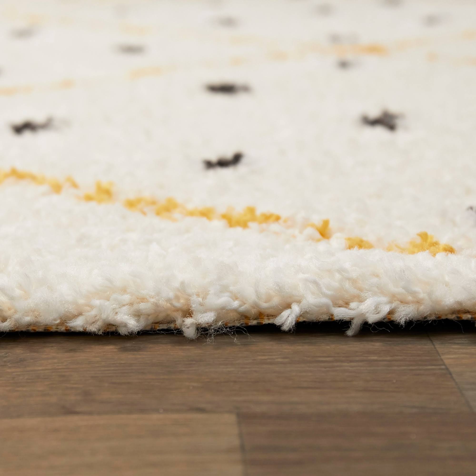 BALTA Taylor Burnt Orange 8 ft. x 10 ft. Trellis Shag Area Rug