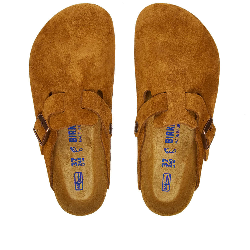 Birkenstock Boston Suede Sandals - Mink