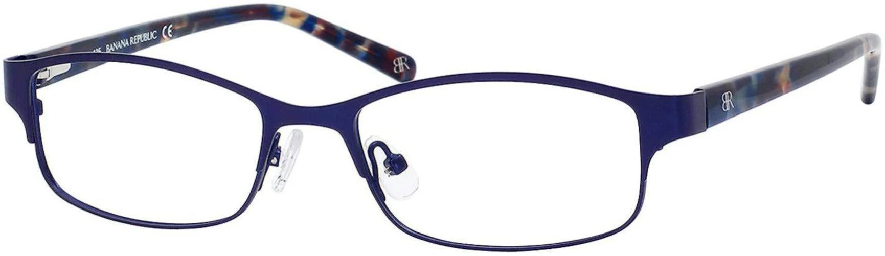 Banana Republic Deidra Eyeglasses - 0qz7 Navy / Blue Marble