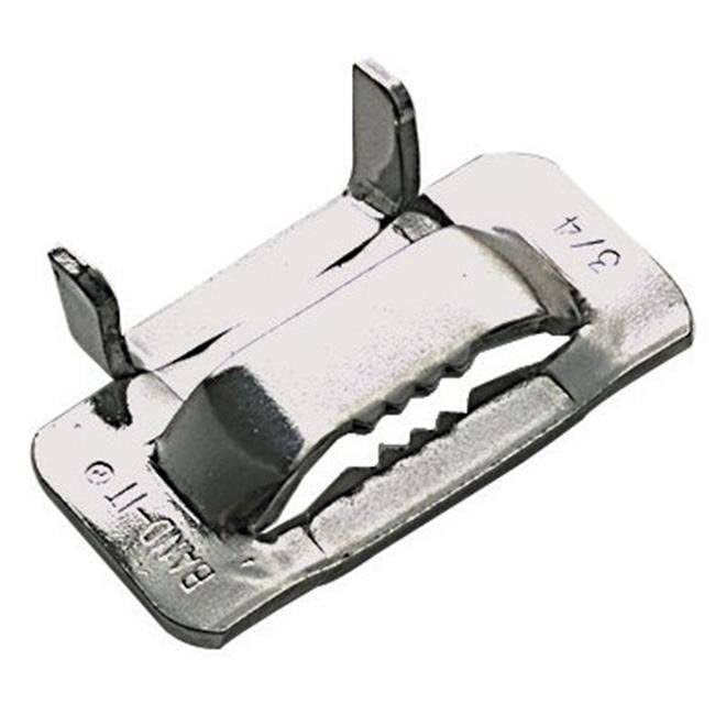 Band-It 080-C25299 Band-It Ear-Lokt Buckle|1-4 inch SS Buckle for